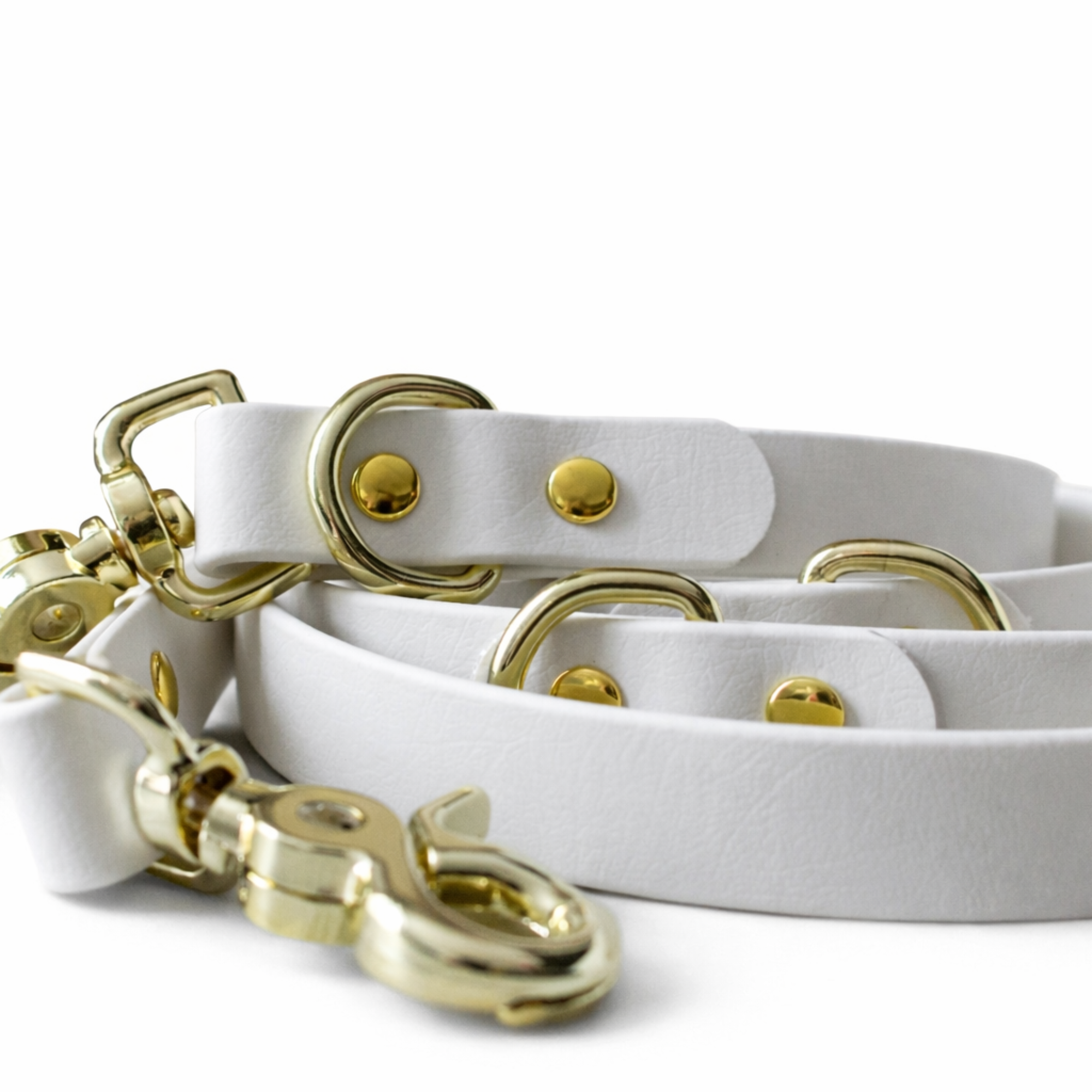 BioThane Hundeleine Cloud White