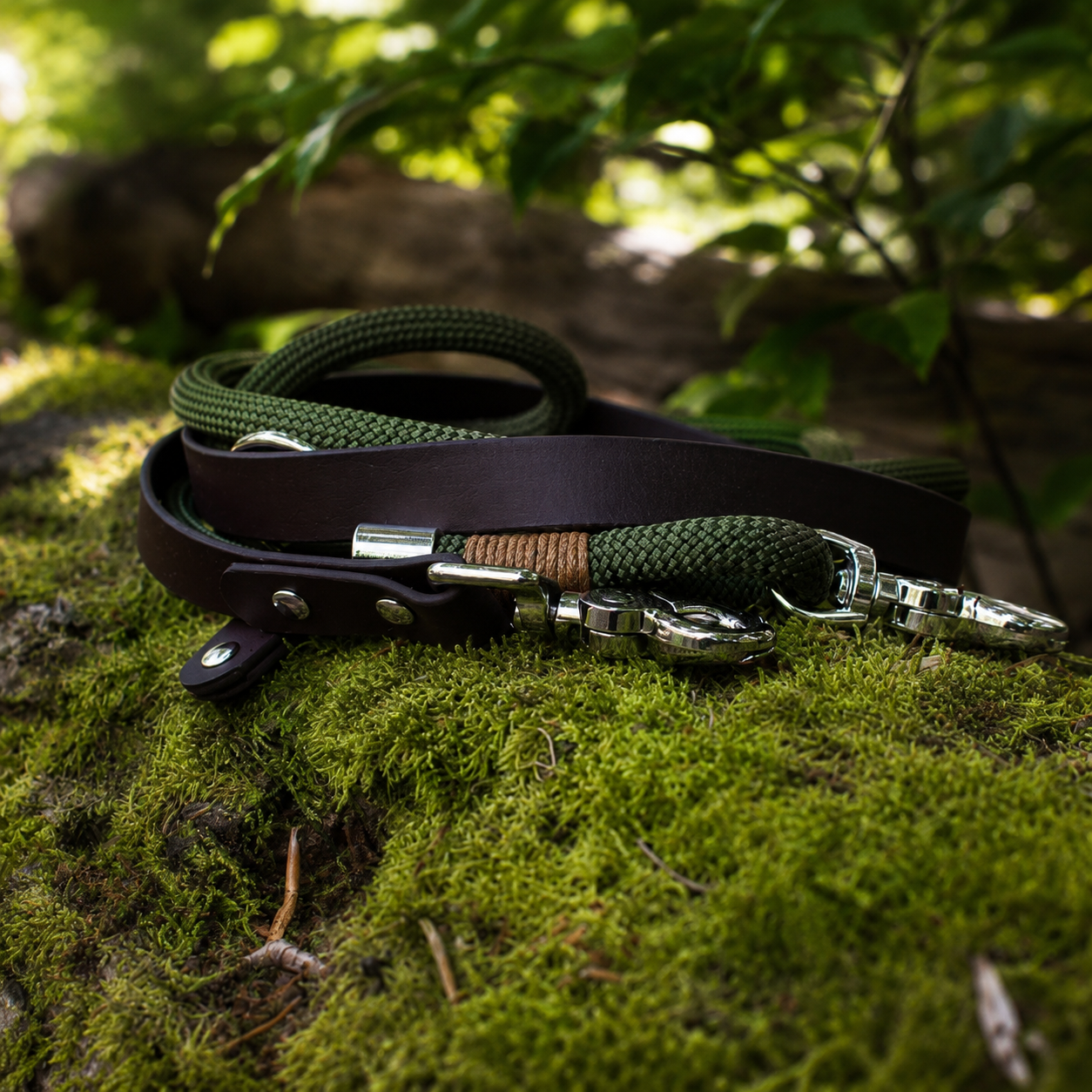 Crossbody-Leine "Forest"