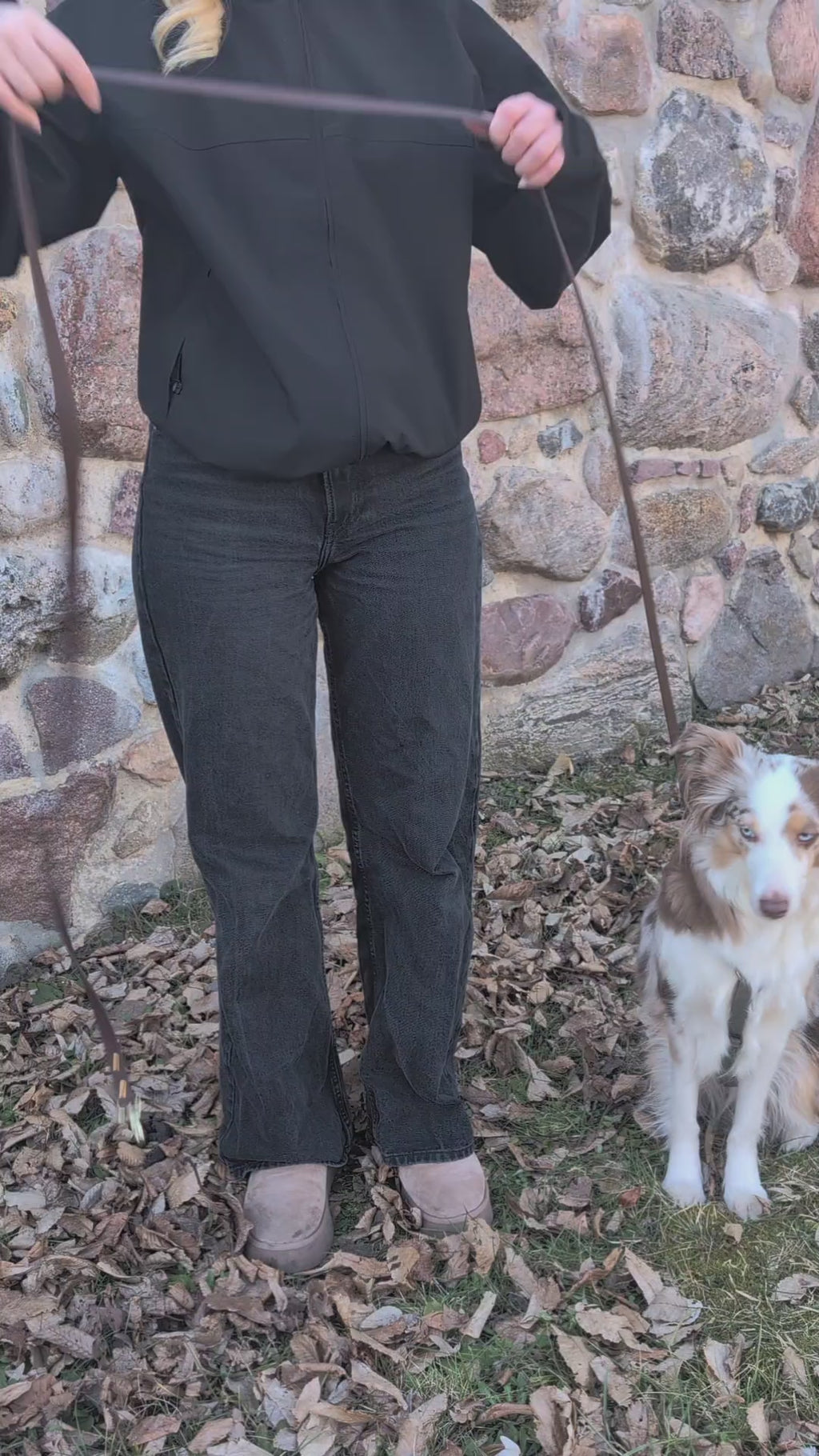 Crossbody Leine waterproof cocoa