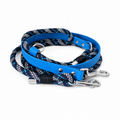 Crossbody Leine classic Petrol mit Blau