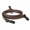 Crossbody Leine waterproof hellbraun - 19mm